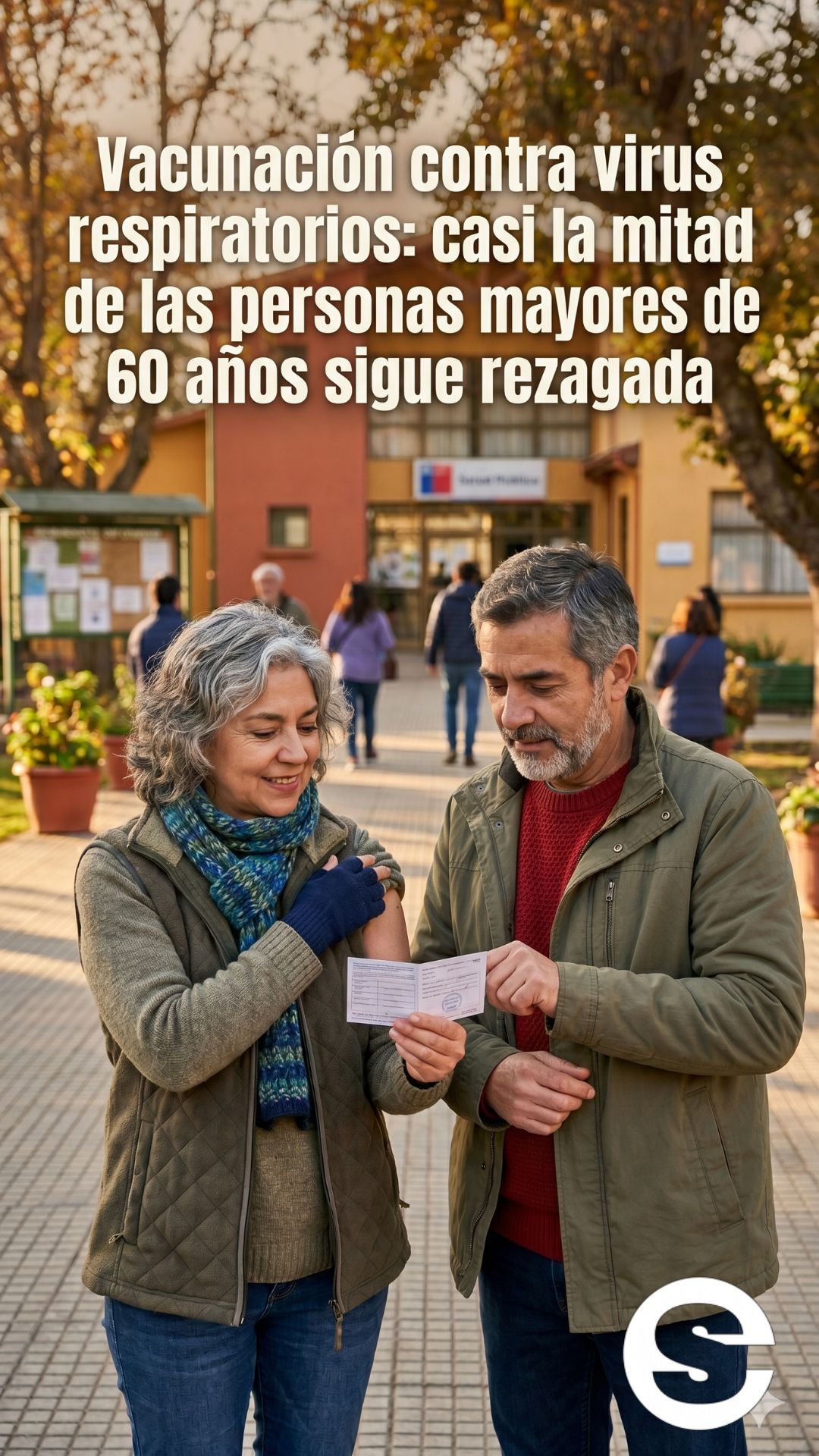 🇨🇱🧘 Vacunación contra virus respiratorios: casi la mitad de las personas mayores de 60 años sigue rezagada 🩺.