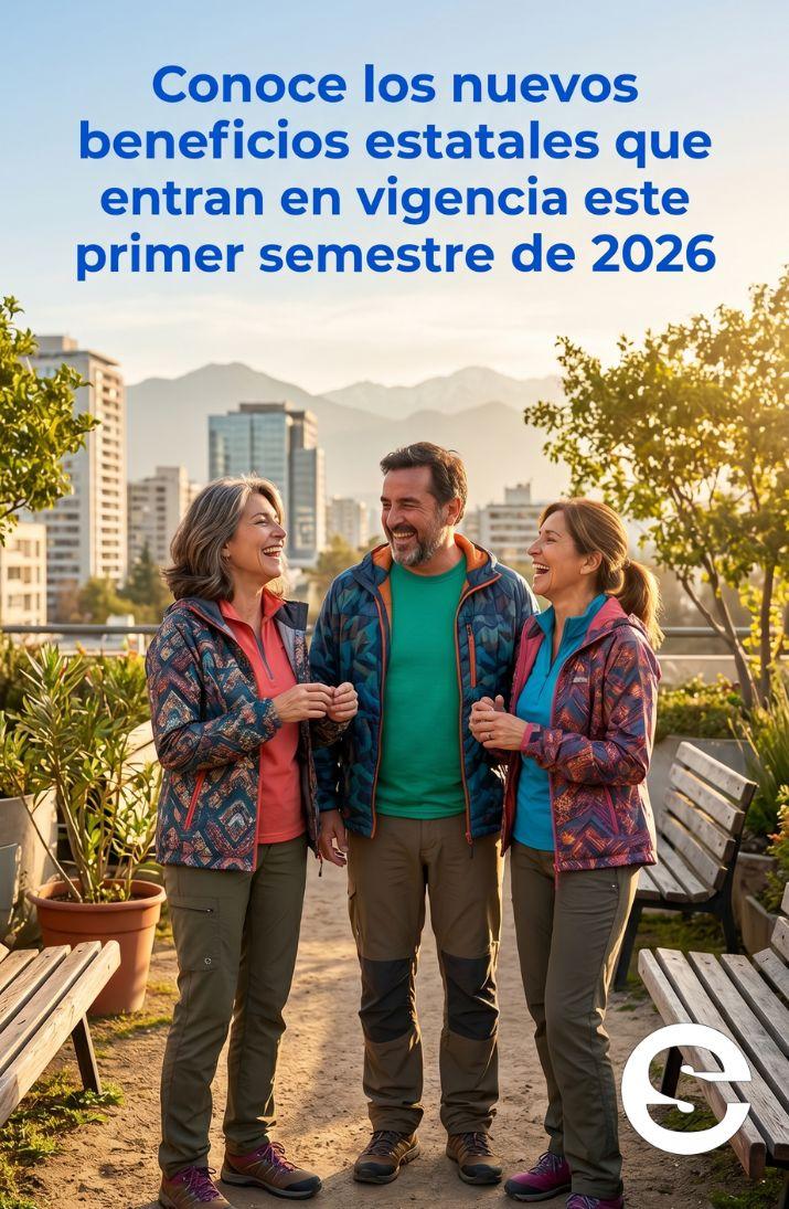 🇨🇱💸 Conoce los nuevos beneficios estatales que entran en vigencia este primer semestre de 2026 🏅.