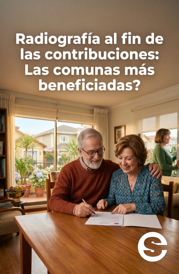 🇨🇱💸 Radiografía al fin de las contribuciones: Las comunas más beneficiadas 🏅.