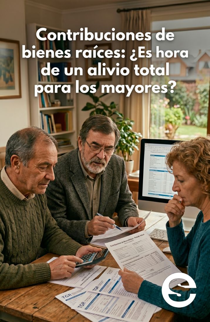 🇨🇱💸 Contribuciones de bienes raíces: ¿Es hora de un alivio total para los mayores? 🏅.