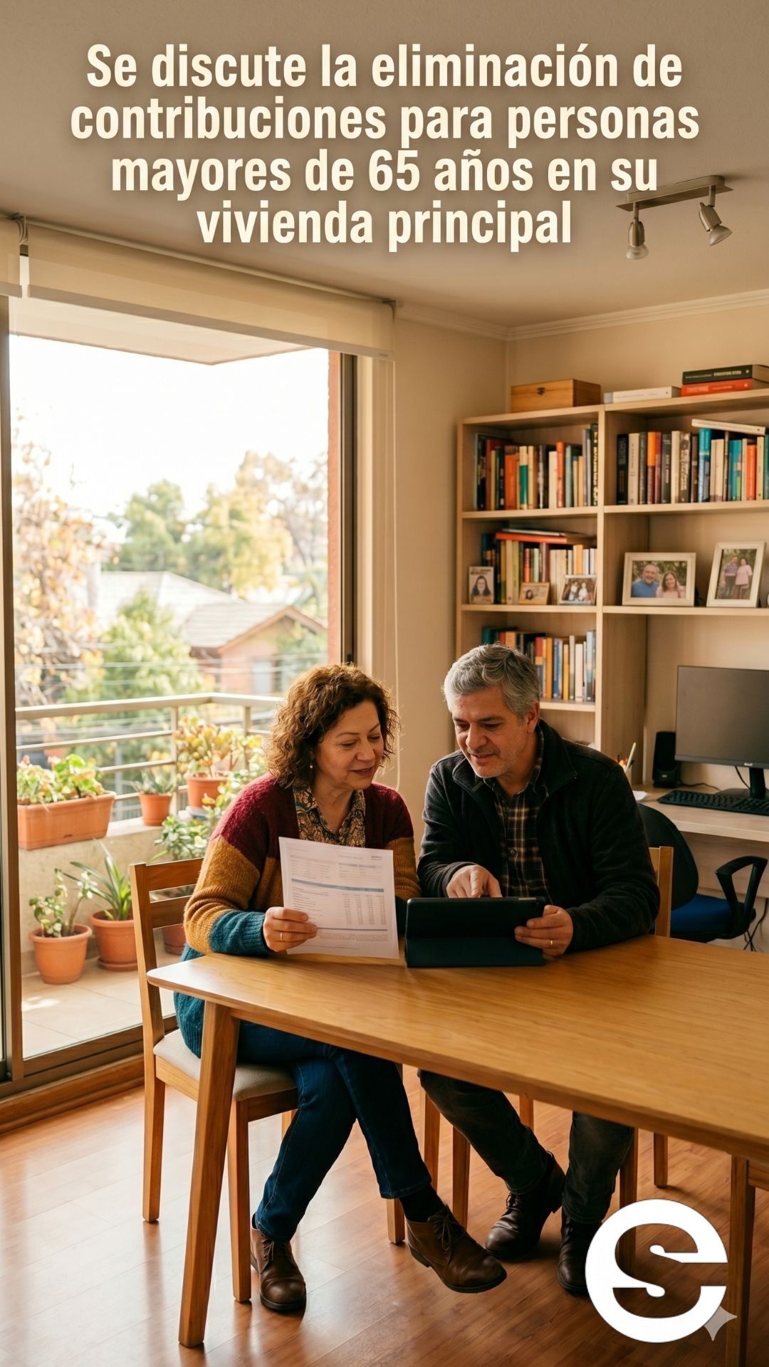 🇨🇱💸 Se discute la eliminación de contribuciones para personas mayores de 65 años en su vivienda principal 🏦.