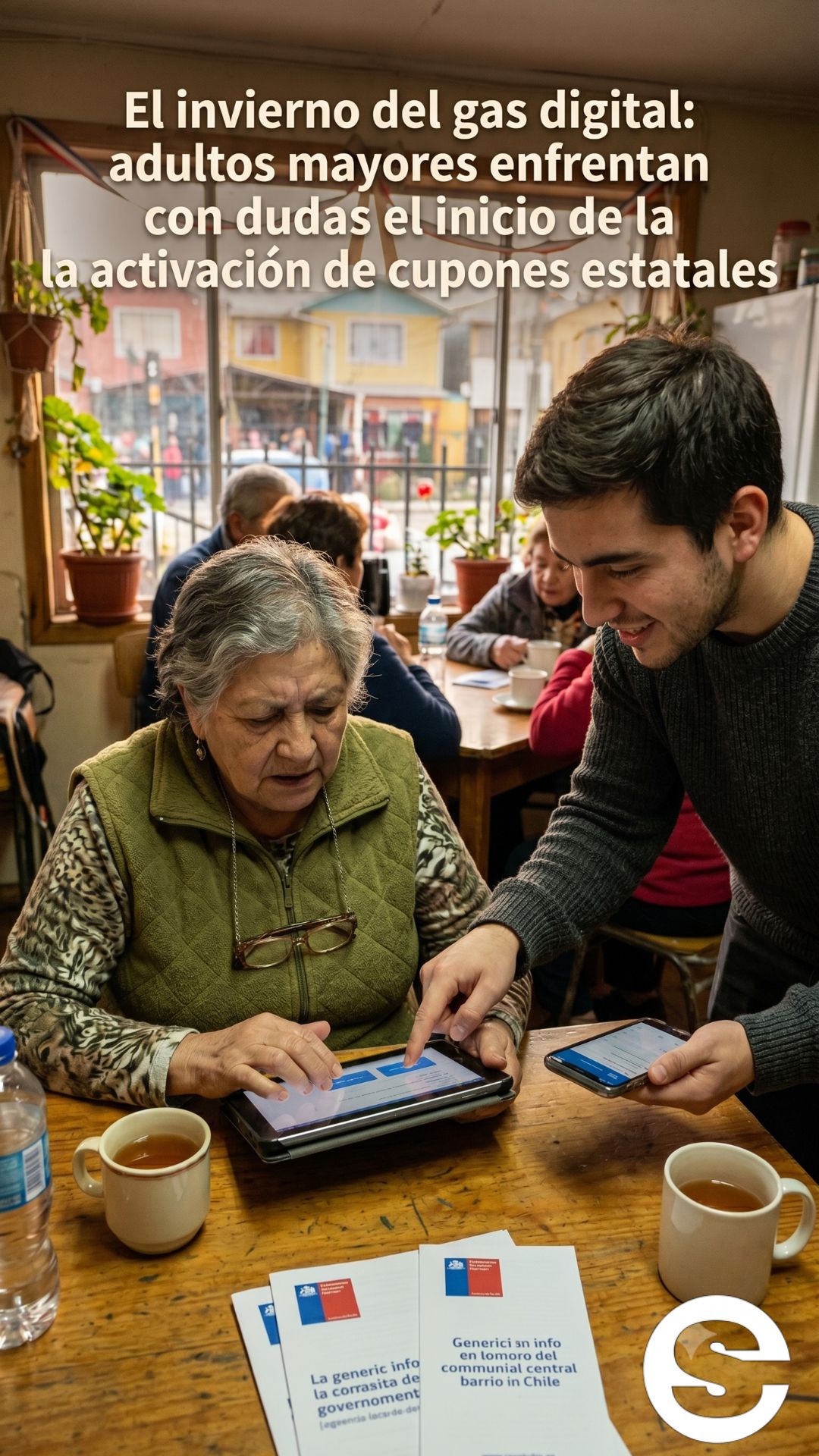 🇨🇱💸 El invierno del gas digital: adultos mayores enfrentan con dudas el inicio de la activación de cupones estatales 🏅.