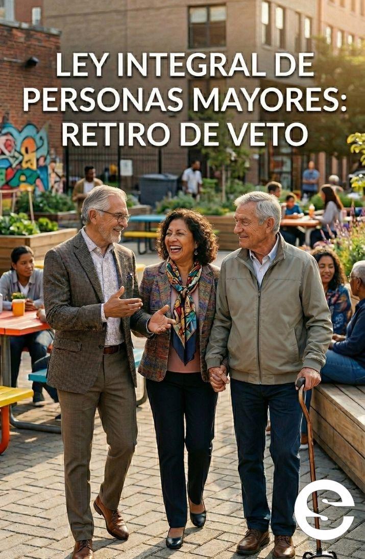 🇨🇱💸 Ley Integral de Personas Mayores: Retiro de Veto ⚖️.