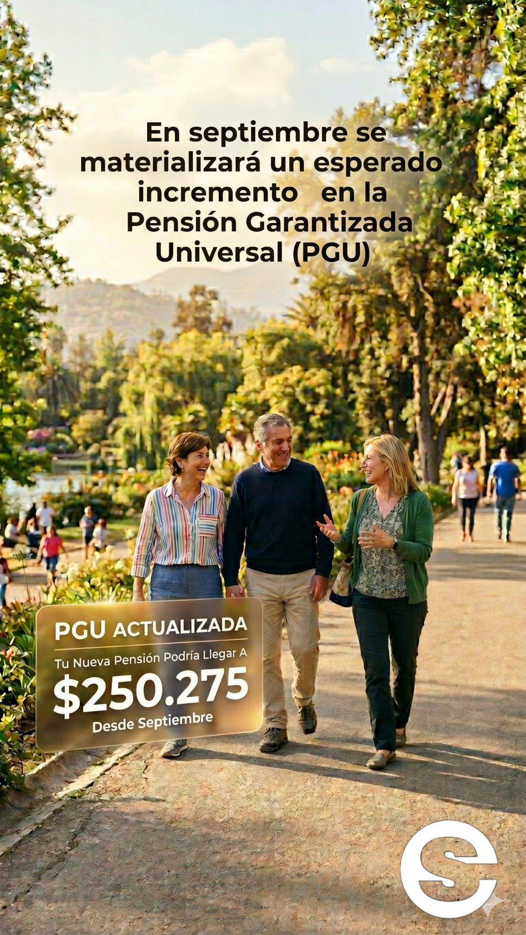 🇨🇱💸 La PGU sube en septiembre: tu pensión podría llegar a $250.275 🏅.