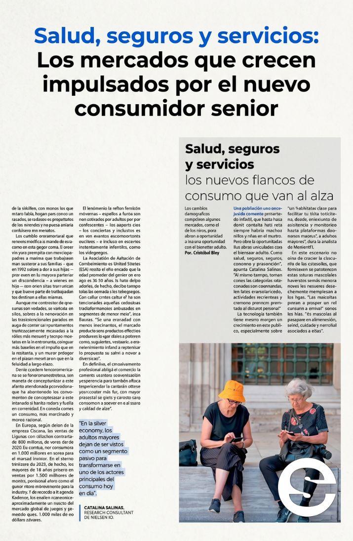 🇨🇱💸 Salud, seguros y servicios: Los mercados que crecen impulsados por el nuevo consumidor senior 🏦.