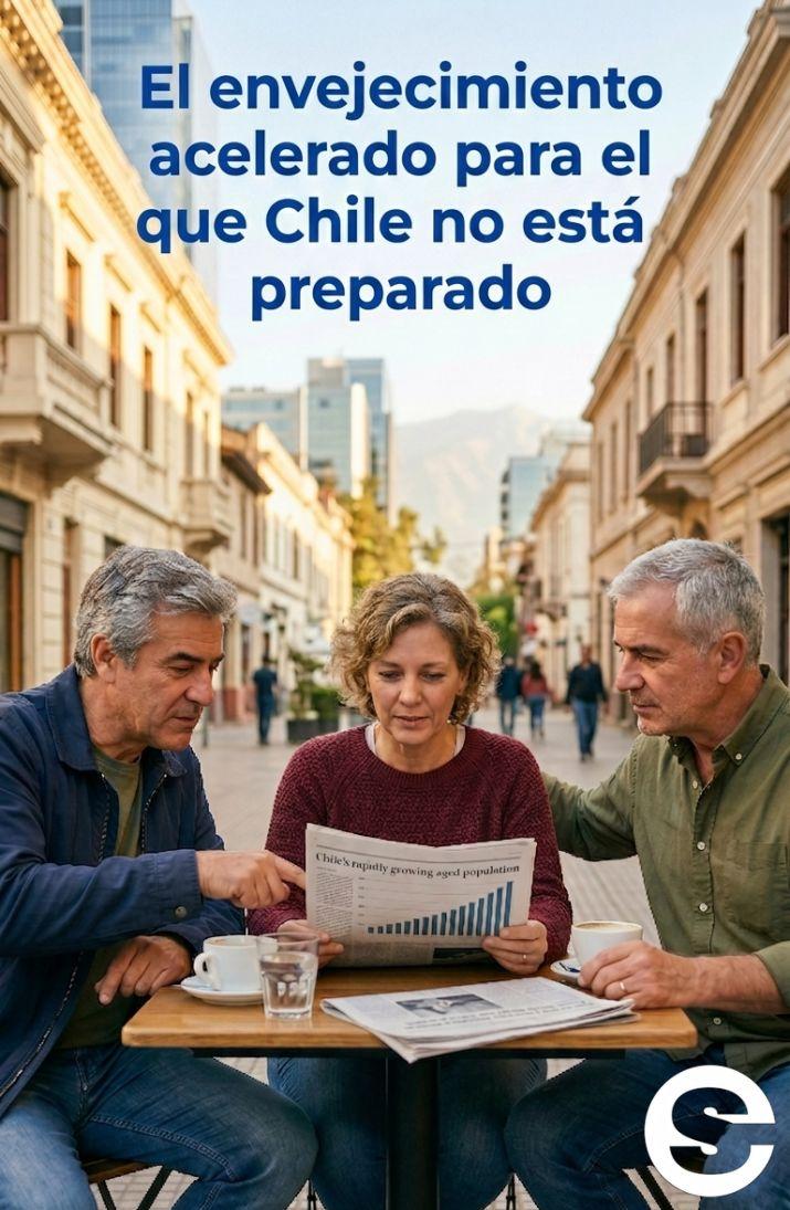 🇨🇱📍 El envejecimiento acelerado para el que Chile no está preparado 🌍.