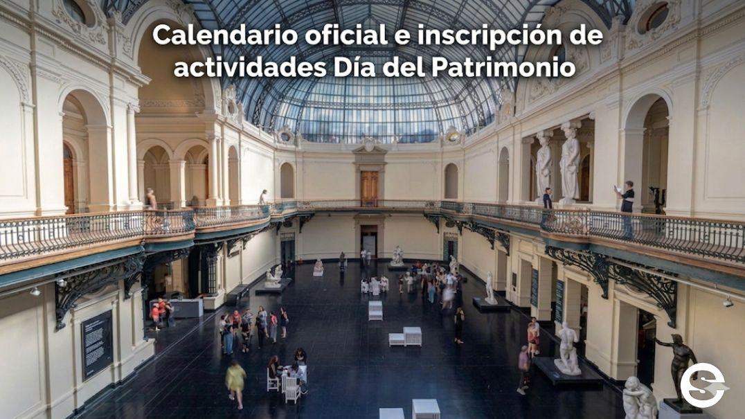 🇨🇱🎡 Gob.cl - Calendario oficial e inscripción de actividades Día del Patrimonio 🎟.