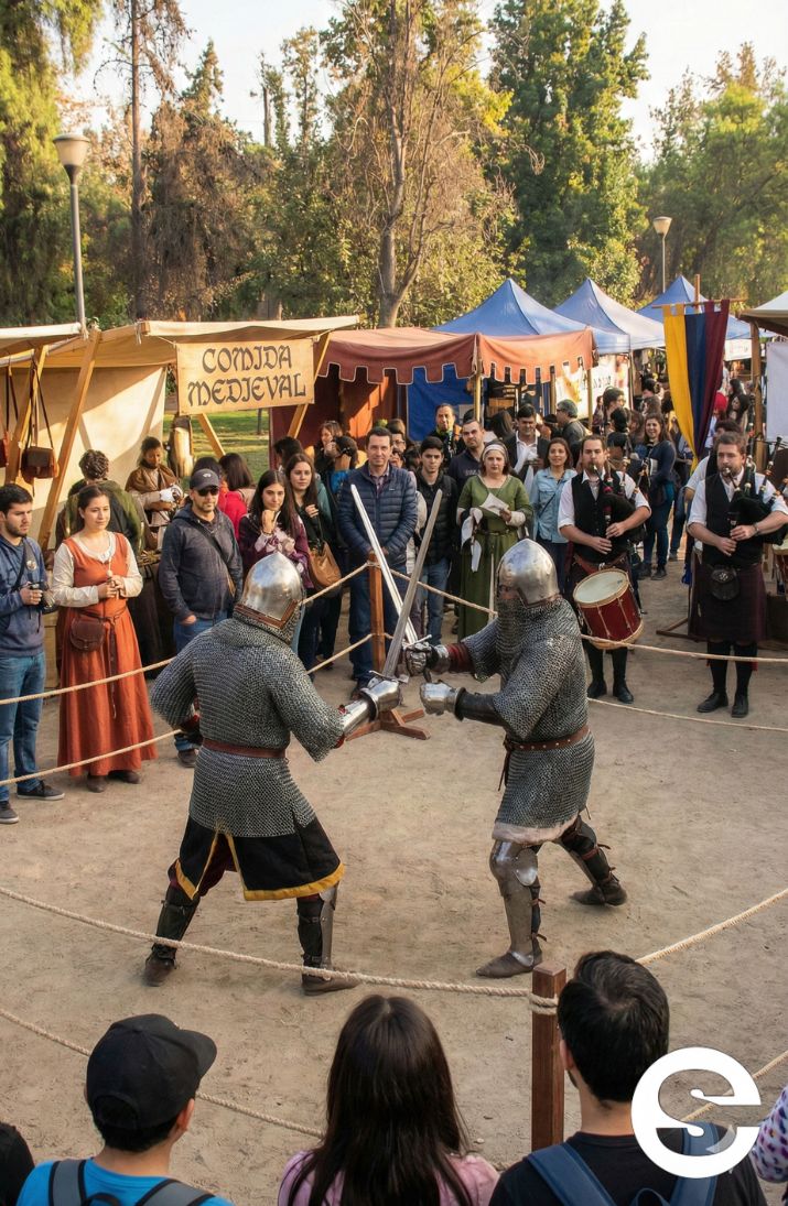 🇨🇱🎡 Festival de los Reinos Ancestrales: Feria Medieval en Ñuñoa 🎟.
