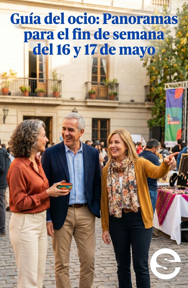 🇨🇱🎡 Guía del ocio: Panoramas para el fin de semana del 16 y 17 de mayo 🎟.