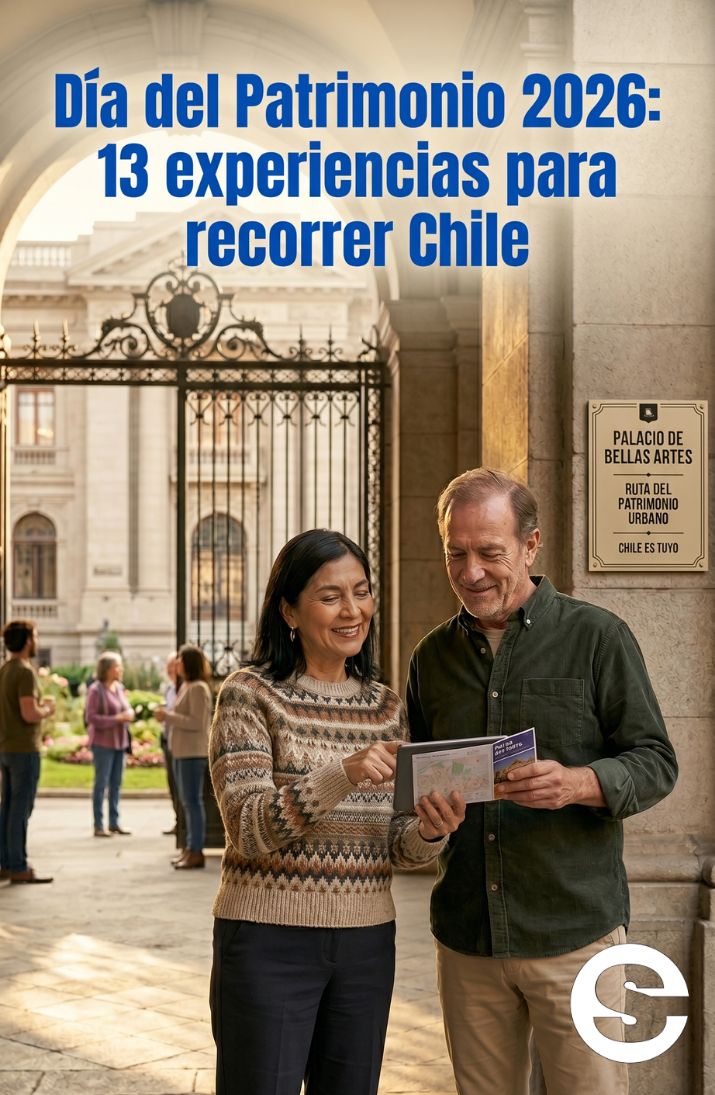 🇨🇱🎡 Día del Patrimonio 2026: 13 experiencias para recorrer Chile 🎟.