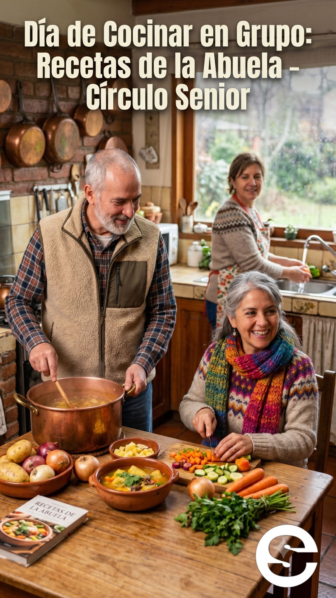 🇨🇱🎡 Día de Cocinar en Grupo: Recetas de la Abuela – Círculo Senior 🎟.