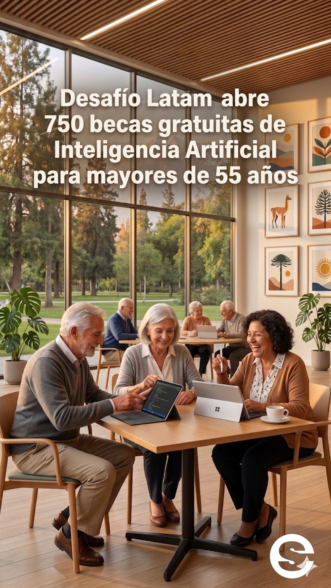 🇨🇱📈 Convocatoria urgente: Desafío Latam abre 750 becas gratuitas de Inteligencia Artificial para mayores de 55 años 💻.