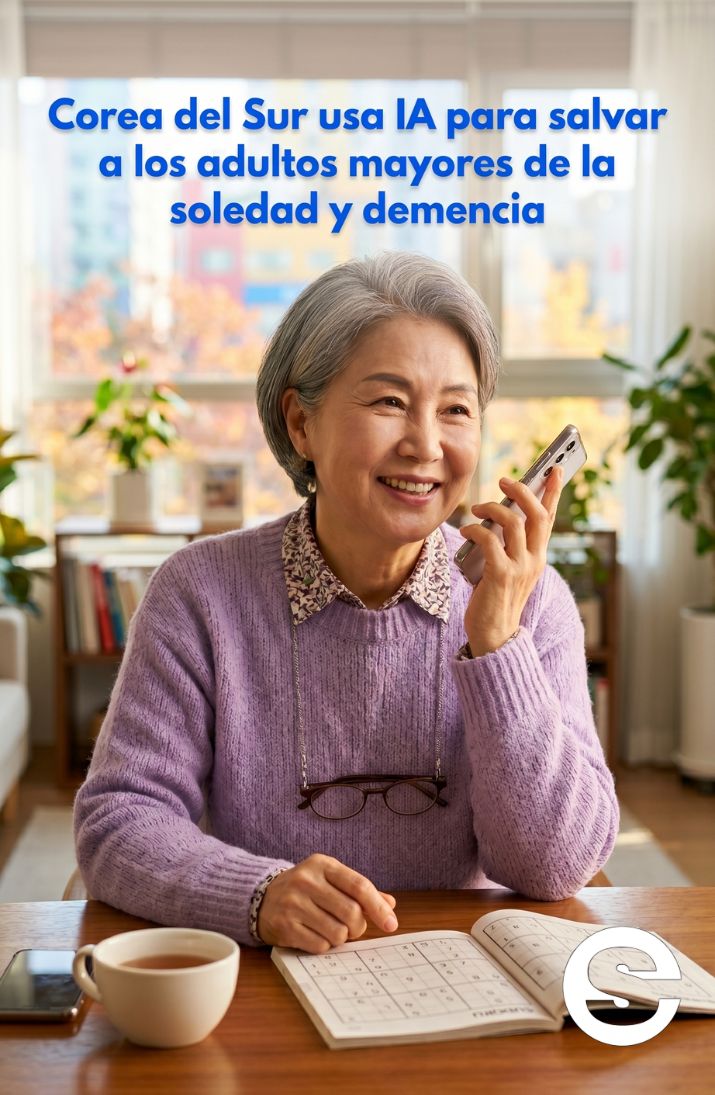 🌐📈 “Siento que no me han olvidado”: cómo Corea del Sur usa IA para salvar a los adultos mayores de la soledad y demencia 💻.