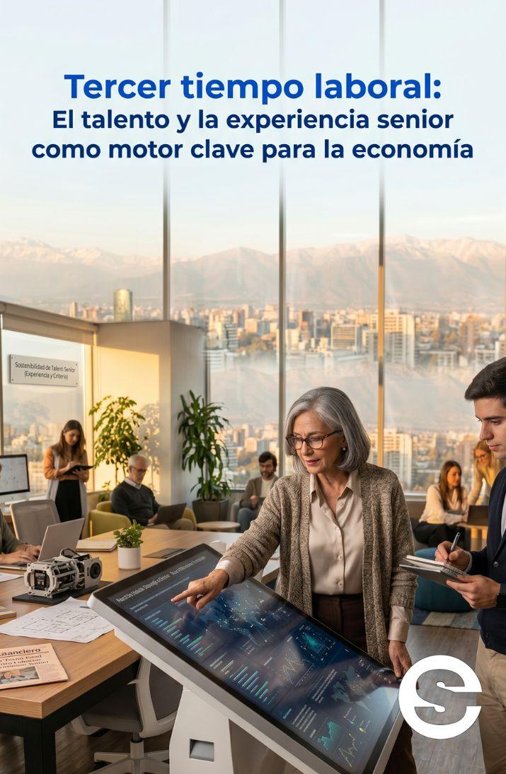 🇨🇱📈 Tercer tiempo laboral: El talento y la experiencia senior como motor clave para la economía 👔.