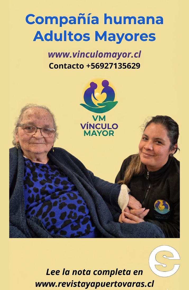 🇨🇱🏠 VínculoMayor Puerto Varas compañía humana adultos mayores 🤲.