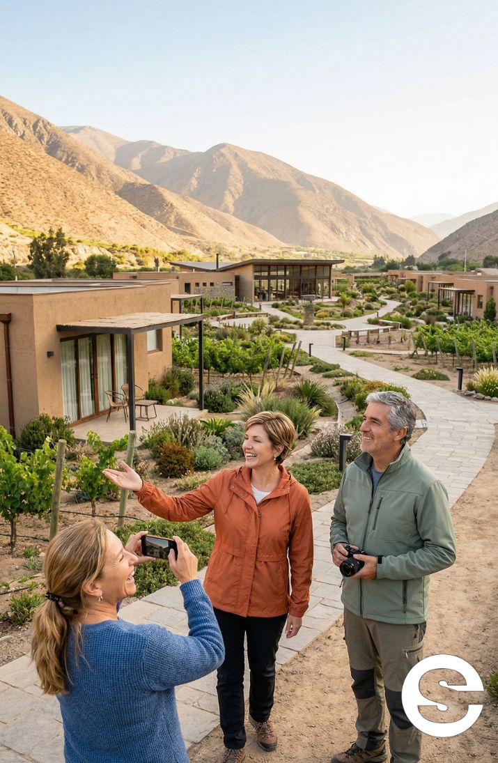 🇨🇱🏠 Villa Agustina avanza en Vicuña con modelo de resort para adultos mayores 🏢.