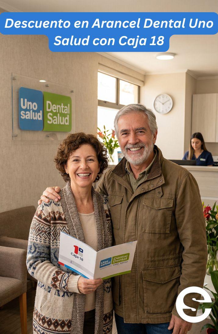 🇨🇱Obtén 60% de Descuento en Arancel Dental Uno Salud con Caja 18.